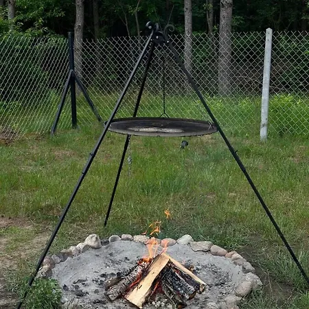 Ferienhaus Lasownia Dom Sojka Wielecin